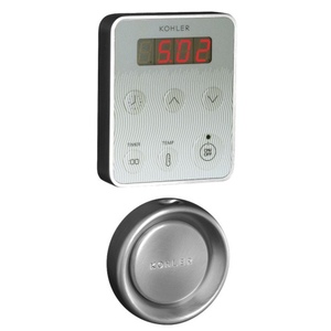 K1663-G Steam Steam Control Steam Bath - Brushed Chrome K1663-G Steam Steam Control Steam Bath - Brushed Chrome