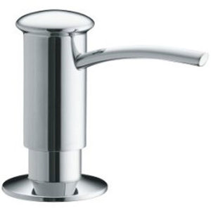 K1895-C-CP Contemporary Soap Dispenser Kitchen Accessory - Polished Chrome K1895-C-CP Contemporary Soap Dispenser Kitchen Accessory - Polished Chrome