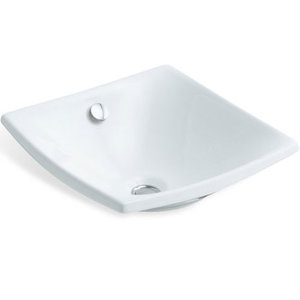 K19047-0 Escale Vessel Style Bathroom Sink - White K19047-0 Escale Vessel Style Bathroom Sink - White