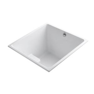 K1968-0 Underscore Unique Size Soaking Tub - White K1968-0 Underscore Unique Size Soaking Tub - White