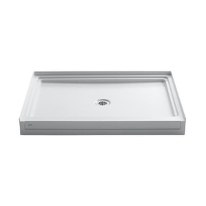 K1974-0 Tresham Single Threshold 48'' and Larger Shower Base - White K1974-0 Tresham Single Threshold 48'' and Larger Shower Base - White