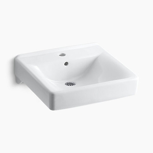 K2084-0 Soho Wall Hung Bathroom Sink - White K2084-0 Soho Wall Hung Bathroom Sink - White