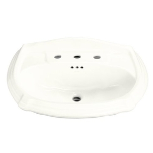 K2222-8-0 Portrait Pedestal Basin Part - White K2222-8-0 Portrait Pedestal Basin Part - White