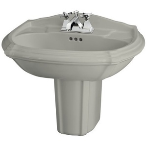 K2226-4-95 Portrait Wall Hung Bathroom Sink - Ice Grey K2226-4-95 Portrait Wall Hung Bathroom Sink - Ice Grey