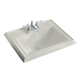 K2241-1-95 Memoirs Self Rimming Bathroom Sink - Ice Grey K2241-1-95 Memoirs Self Rimming Bathroom Sink - Ice Grey