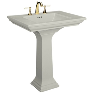 K22688-95 Memoirs Stately Pedestal Bathroom Sink - Ice Grey K22688-95 Memoirs Stately Pedestal Bathroom Sink - Ice Grey
