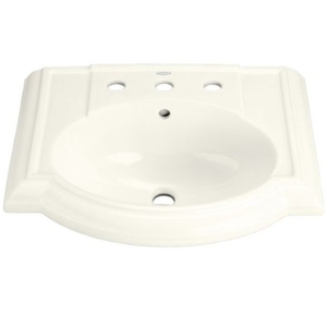 K2287-4-96 Devonshire Pedestal Basin Part - Biscuit K2287-4-96 Devonshire Pedestal Basin Part - Biscuit