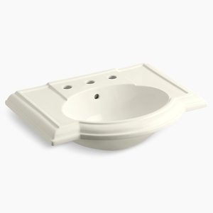 K2295-8-96 Devonshire Pedestal Basin Part - Biscuit K2295-8-96 Devonshire Pedestal Basin Part - Biscuit