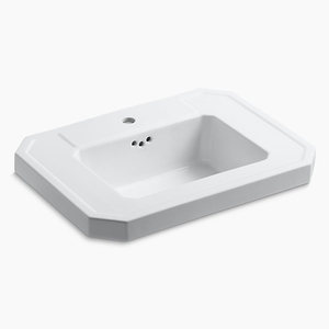 K2323-1-0 Kathryn Pedestal Basin Part - White K2323-1-0 Kathryn Pedestal Basin Part - White
