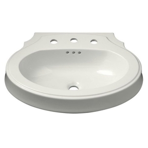 K2327-4-0 Bancroft Pedestal Basin Part - White K2327-4-0 Bancroft Pedestal Basin Part - White