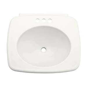 K2340-1-0 Bancroft Pedestal Basin Part - White K2340-1-0 Bancroft Pedestal Basin Part - White