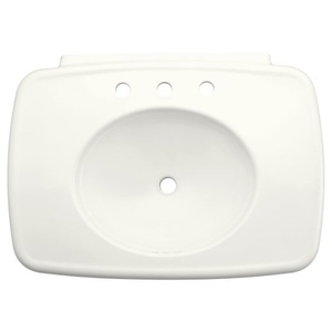 K2348-1-0 Bancroft Pedestal Basin Part - White K2348-1-0 Bancroft Pedestal Basin Part - White