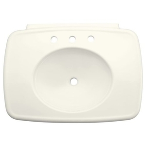 K2348-8-96 Bancroft Pedestal Basin Part - Biscuit K2348-8-96 Bancroft Pedestal Basin Part - Biscuit