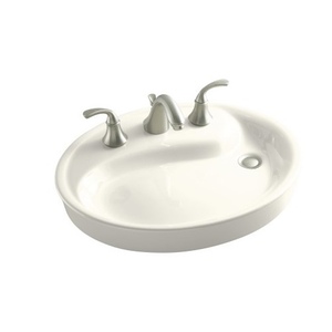 K2353-1-96 Yin Yang Vessel Style Bathroom Sink - Biscuit K2353-1-96 Yin Yang Vessel Style Bathroom Sink - Biscuit