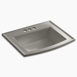 K2356-4-K4 Archer Self Rimming Bathroom Sink - Cashmere K2356-4-K4 Archer Self Rimming Bathroom Sink - Cashmere