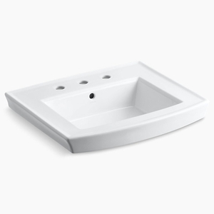 K2358-8-0 Archer Pedestal Basin Part - White K2358-8-0 Archer Pedestal Basin Part - White