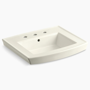 K2358-8-96 Archer Pedestal Basin Part - Biscuit K2358-8-96 Archer Pedestal Basin Part - Biscuit