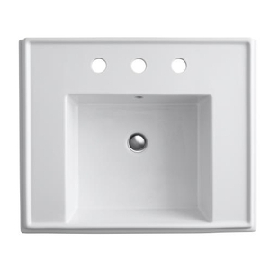 K2757-8-0 Tresham Pedestal Basin Part - White K2757-8-0 Tresham Pedestal Basin Part - White