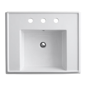 K2758-1-0 Tresham Pedestal Basin Part - White K2758-1-0 Tresham Pedestal Basin Part - White