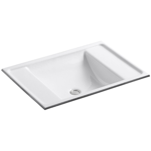K2838-0 Ledges Undermount Style Bathroom Sink - White K2838-0 Ledges Undermount Style Bathroom Sink - White