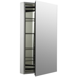 K2936-PG-SAA Catalan Swing Door Medicine Cabinet - Satin Anodized Aluminum K2936-PG-SAA Catalan Swing Door Medicine Cabinet - Satin Anodized Aluminum