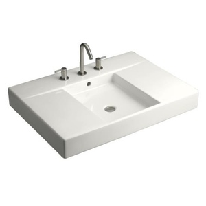 K2955-1-0 Traverse Vanity Top Bathroom Vanity - White K2955-1-0 Traverse Vanity Top Bathroom Vanity - White