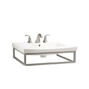 K2956-4-0 Persuade Vanity Top Bathroom Vanity - White K2956-4-0 Persuade Vanity Top Bathroom Vanity - White