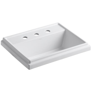 K2991-8-0 Tresham Self Rimming Bathroom Sink - White K2991-8-0 Tresham Self Rimming Bathroom Sink - White