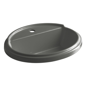 K2992-1-58 Tresham Self Rimming Bathroom Sink - Thunder Grey K2992-1-58 Tresham Self Rimming Bathroom Sink - Thunder Grey
