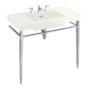 K3029-0 Kathryn Console Bathroom Sink - White K3029-0 Kathryn Console Bathroom Sink - White