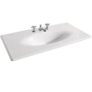K3052-4-0 Iron/Impressions Vanity Top Bathroom Vanity - White K3052-4-0 Iron/Impressions Vanity Top Bathroom Vanity - White