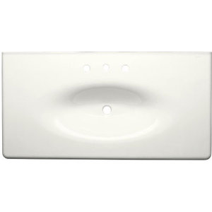 K3052-8-0 Iron/Impressions Vanity Top Bathroom Vanity - White K3052-8-0 Iron/Impressions Vanity Top Bathroom Vanity - White