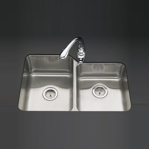 K3177-NA Undertone Stainless Steel Undermount - Double Bowl Kitchen Sink - Stainless Steel K3177-NA Undertone Stainless Steel Undermount - Double Bowl Kitchen Sink - Stainless Steel