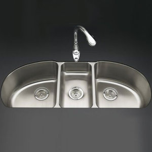K3197-NA Undertone Triple Bowl Sink Kitchen Sink - Stainless Steel K3197-NA Undertone Triple Bowl Sink Kitchen Sink - Stainless Steel