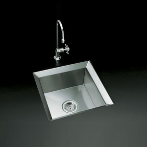 K3391-H-NA Poise Self-Rimming Bar Sink - Stainless Steel K3391-H-NA Poise Self-Rimming Bar Sink - Stainless Steel