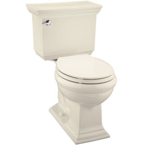 K3933-47 Memoirs Stately Two Piece Toilet - Almond K3933-47 Memoirs Stately Two Piece Toilet - Almond