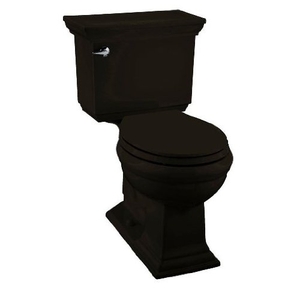 K3933-7 Memoirs Stately Two Piece Toilet - Black K3933-7 Memoirs Stately Two Piece Toilet - Black