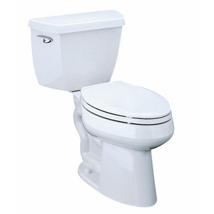 K3658-RA-0 Highline Two Piece Toilet - White K3658-RA-0 Highline Two Piece Toilet - White