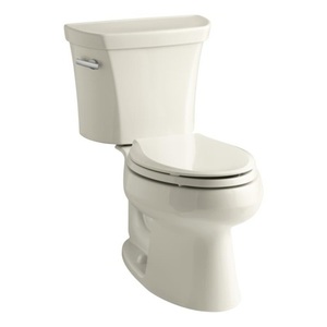K3978-47 Wellworth Two Piece Toilet - Almond K3978-47 Wellworth Two Piece Toilet - Almond