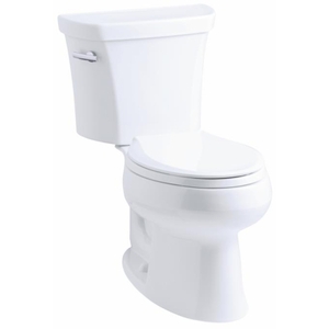 K3978-T-0 Wellworth Two Piece Toilet - White K3978-T-0 Wellworth Two Piece Toilet - White