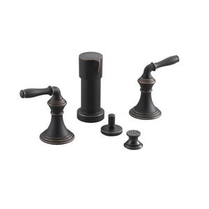 K412-4-2BZ Devonshire Vertical Spray Bidet Faucet - Oil Rubbed Bronze K412-4-2BZ Devonshire Vertical Spray Bidet Faucet - Oil Rubbed Bronze