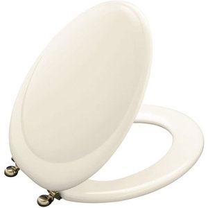 K4615-AF-47 Revival Toilet Seat Bathroom Accessory - Almond K4615-AF-47 Revival Toilet Seat Bathroom Accessory - Almond