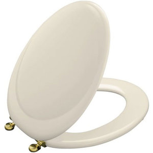 K4615-BR-47 Revival Toilet Seat Bathroom Accessory - Almond K4615-BR-47 Revival Toilet Seat Bathroom Accessory - Almond