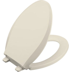 K4636-47 Cachet Toilet Seat Bathroom Accessory - Almond K4636-47 Cachet Toilet Seat Bathroom Accessory - Almond