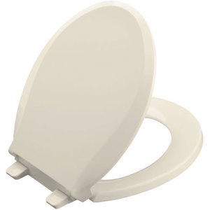 K4639-47 Cachet Toilet Seat Bathroom Accessory - Almond K4639-47 Cachet Toilet Seat Bathroom Accessory - Almond