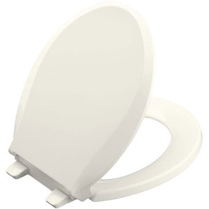 K4639-96 Cachet Toilet Seat Bathroom Accessory - Biscuit K4639-96 Cachet Toilet Seat Bathroom Accessory - Biscuit