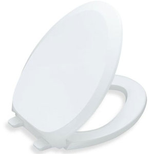 K4713-0 French Curve Toilet Seat Bathroom Accessory - White K4713-0 French Curve Toilet Seat Bathroom Accessory - White