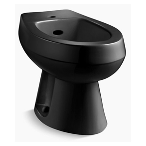 K4876-7 Amaretto Over The Rim Style Bidet - Black K4876-7 Amaretto Over The Rim Style Bidet - Black