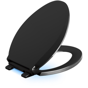 K4888-7 Cachet Toilet Seat Bathroom Accessory - Black K4888-7 Cachet Toilet Seat Bathroom Accessory - Black