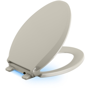 K4888-G9 Cachet Toilet Seat Bathroom Accessory - Sandbar K4888-G9 Cachet Toilet Seat Bathroom Accessory - Sandbar